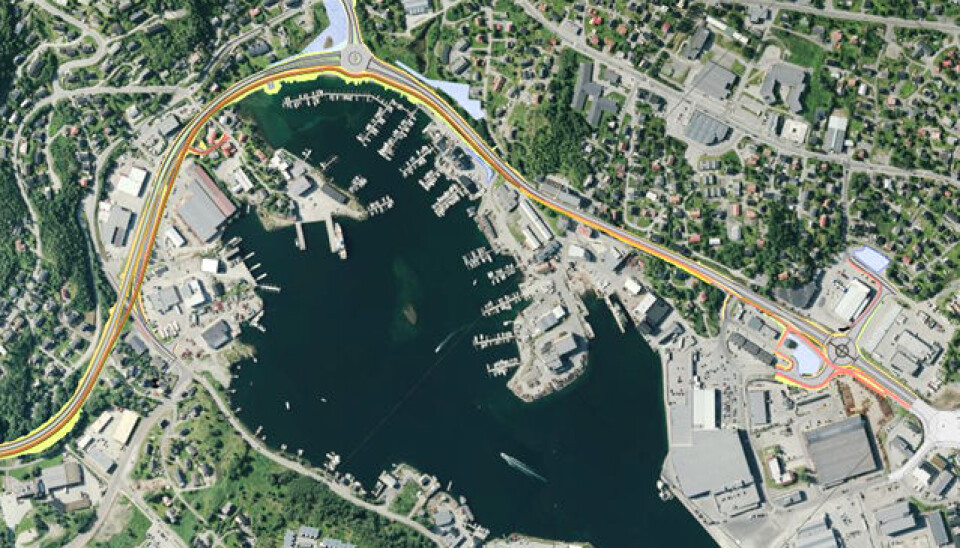 Delprosjekt S1 Kanebogen-Margrethe Jørgensens vei i Harstadpakken.