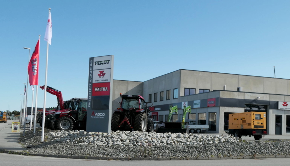LANDBRUK: Eiksenteret har etablert seg med store lokaler i næringsparken.