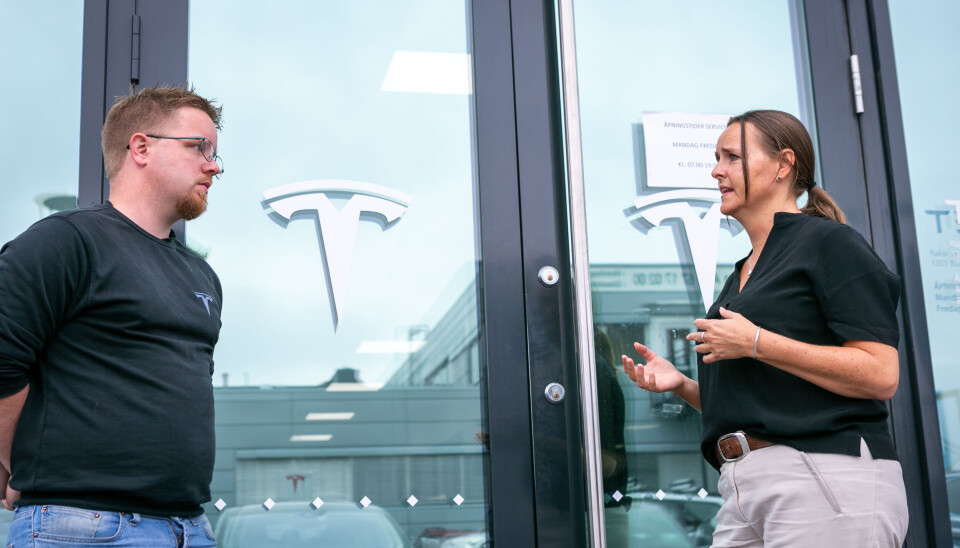 GODT EKSEMPEL: Silje Molander i NOKUT er imponert over hvordan Tesla og Jan Petter Trosholmen benytter seg av deres godkjenningsordning.