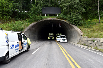 Belysningen i Oslofjordtunnelen skiftes ut