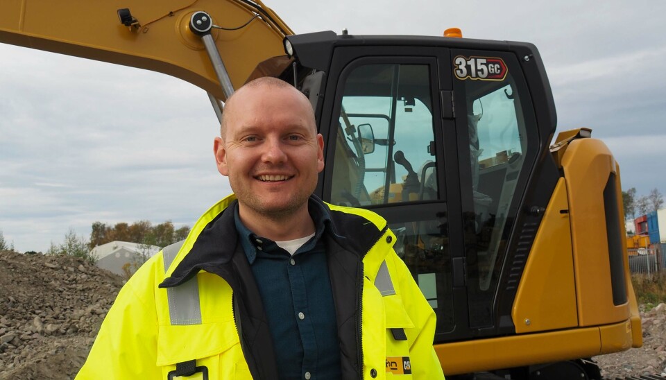 Vi har stor tro på Cat 315 GC i markedet, sier Marius Halnes, produktsjef for Cat-gravemaskiner hos Pon Equipment AS.
