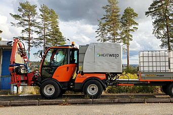 Norske Heatweed-maskiner og norsk teknologi tar knekken på ugresset