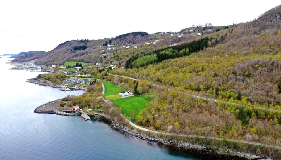 Solbakk ligger til venstre i bildet.