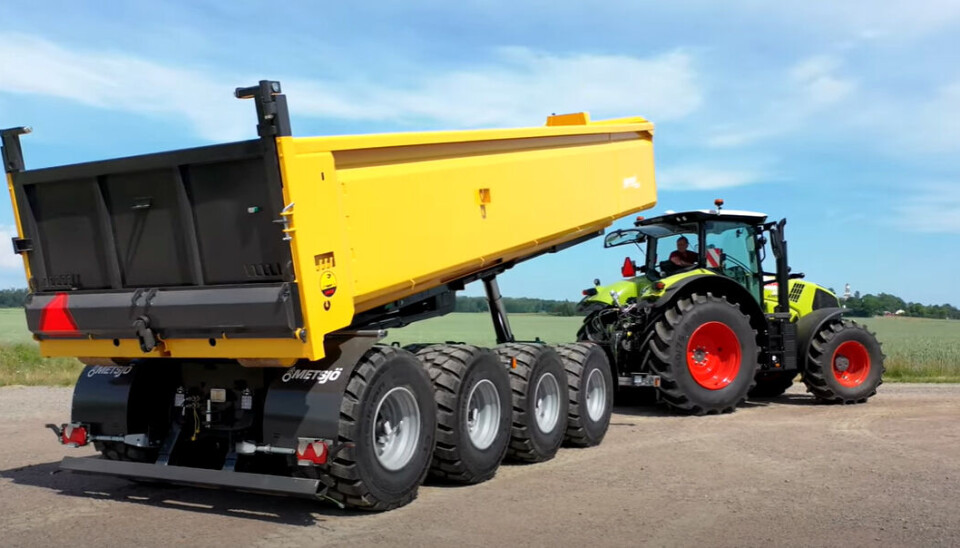 Metaflex 60-75 4x krokhenger for traktor.