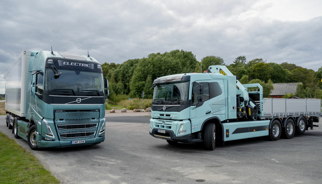 Volvo har lansert mange elektrisk drevne lastebiler de siste månedene.