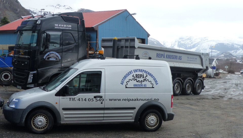Reipå Knuseri søker anleggsmaskinfører