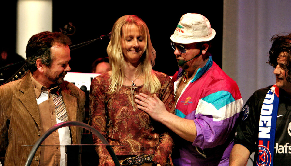 GAL: Glenn Rodney Skog er rollefiguren til Geir Schau helt uten filter. Her fra et kickoff Hafslund hadde i Oslo spektrum i 2004.