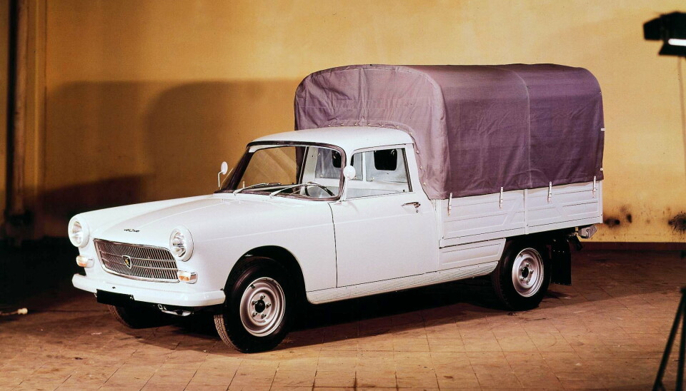 FINNES FREMDELES: Man kan den dag i dag ofte se Peugeot 404, og spesielt som pickup, både nord og vest i Afrika.