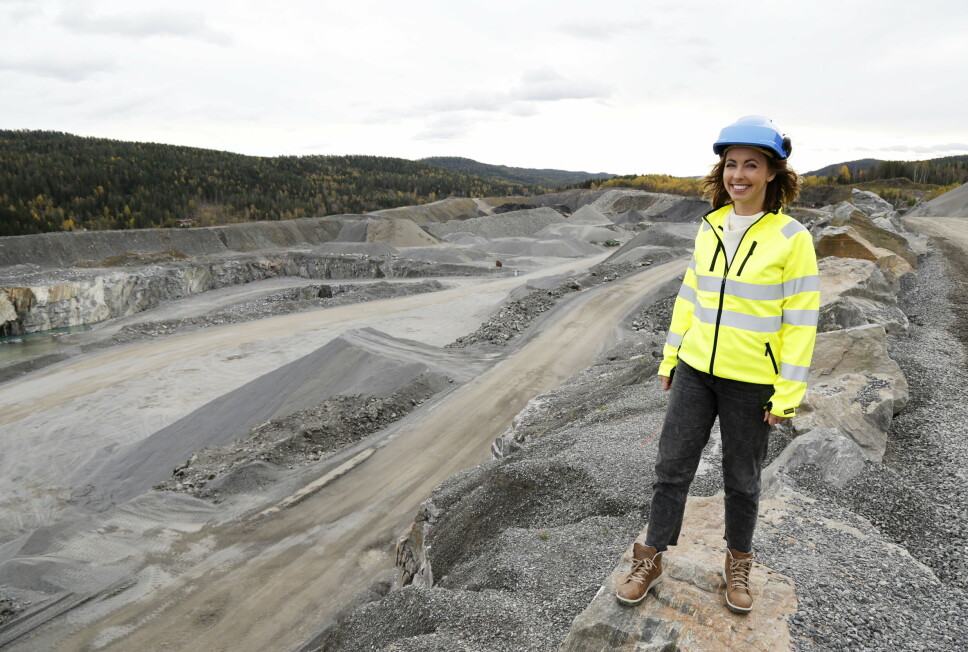 MANGE TANKER: Margrethe Ollendorff Lien var leder for innovasjon og forretningsutvikling i Feiring AS før hun ble konsernleder, og har allerede jobbet mye med planer og prosesser for familiebedriftens fremtidig drift. Foto: Klaus Eriksen