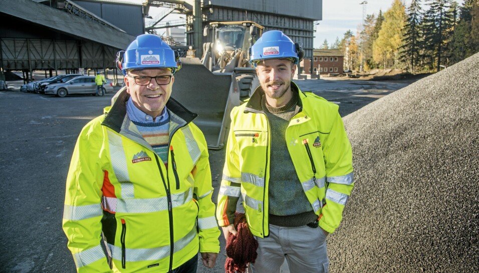 FAMILIEBEDRIFT: Far Trygve Ollendorff trekker seg noe tilbake, men er aktiv som arbeidende styreformann. Bror Knut Harald Ollendorff er leder for det største divisjonen i konsernet, pukkdivisjonen.