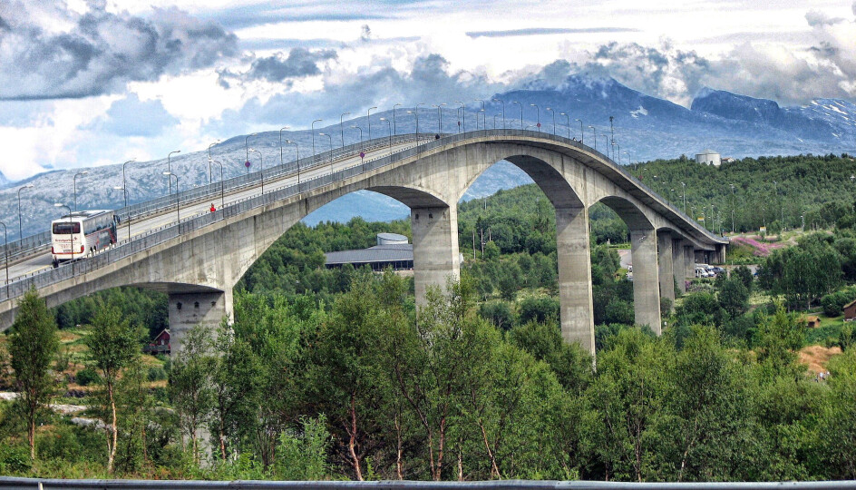 Illustrasjonsbilde av bru ved Saltstraumen.