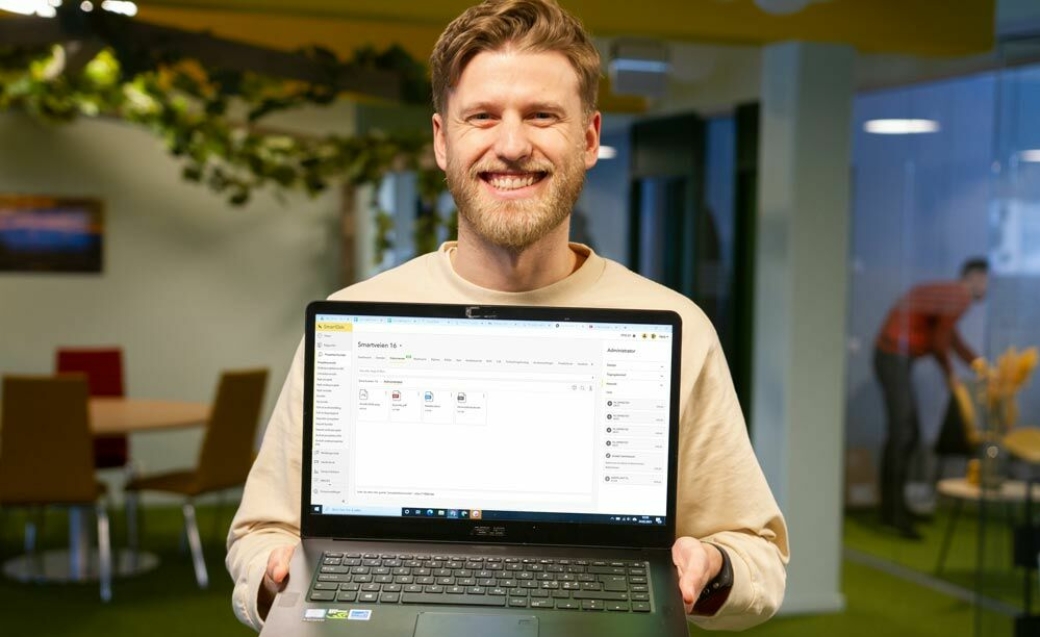 Salgssjef i Smartdok, Anders Josefsson, gleder seg til å tilby den nye funksjonaliteten til sine kunder.