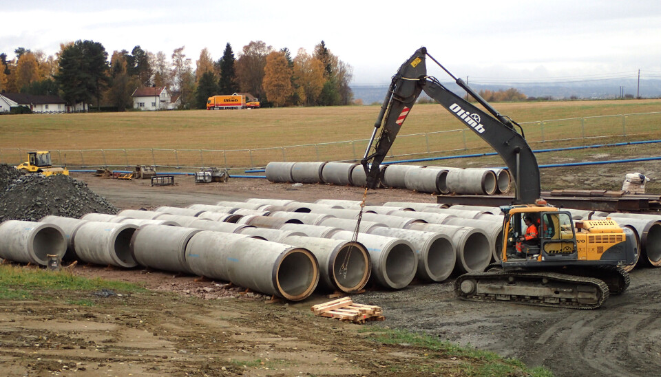 Norconsult har bred erfaring på alle de områdene for de nye rammeavtalene på Øvre Romerike. Her fra et vann- og avløpsprosjekt på Kløfta i Akershus.