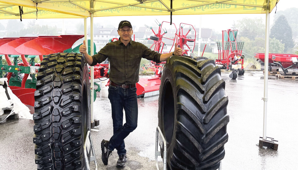 - Med Agridekk fyller vi et tomrom i markedet mellom dekkjeder og landbruket, sier produktsjef Gunnar Skallerud i Felleskjøpet Agri.