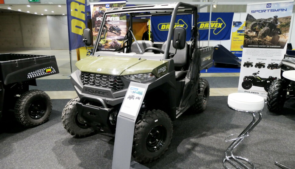 OPPGRADERT: Nye Ranger SP 570 EPS som ble vist er en oppgradering. Allerede i år kommer den som elektrisk.