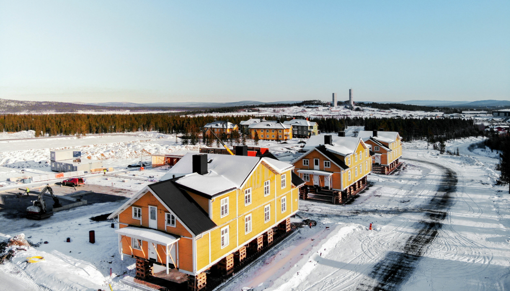 Berggren & Bergman flyttar kulturbyggnader i Kiruna