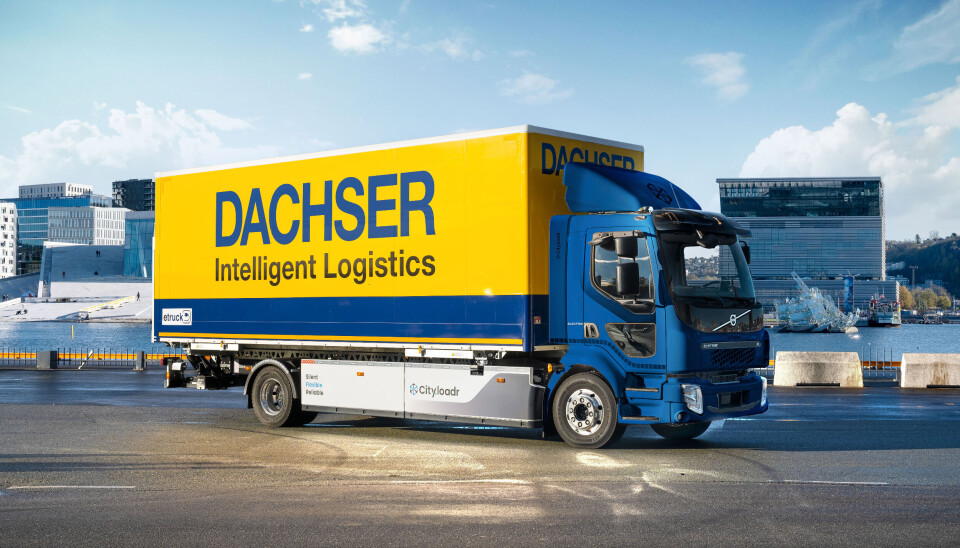 En Volvo FL Electric er siste tilskudd i Dachsers kjøretøypark for utslippsfrie leveringer i Oslo.