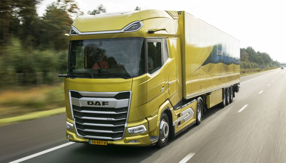 VINNER: Truck of the Year 2022 DAF XF, XG og XG+-seriene.
