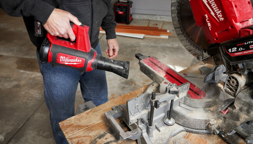 NY: M12-blåseren fra Milwaukee Tool. Foto: Milwaukee