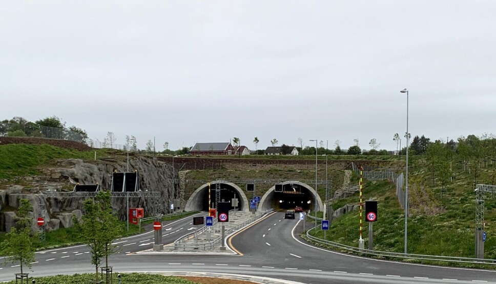 Hundvågtunnelen er en av strekningene det blir forbudt å kjøre traktor, selv om de kjører raskere enn 40 km/t.