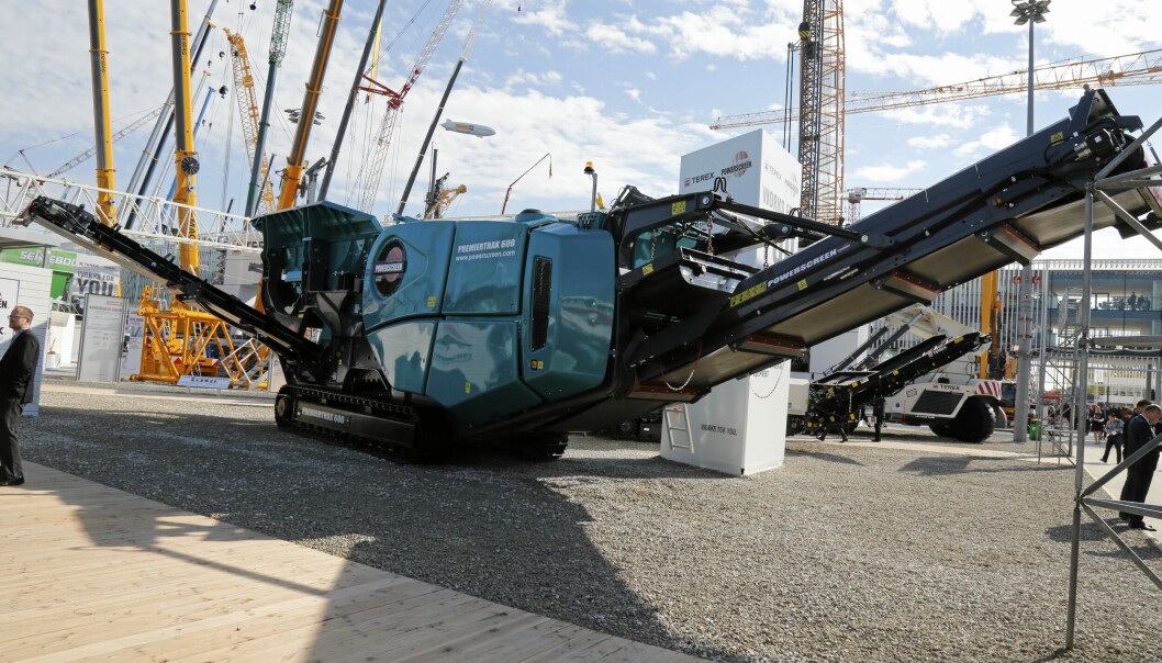 NY IMPORTØR: Powerscreen-agenturet går nå til Agder Gruppen. Her fra Bauma-standen til Powerscreen i München i 2016 NY IMPORTØR: Powerscreen-agenturet går nå til Agder Gruppen. Her fra Bauma-standen til Powerscreen i München i 2016