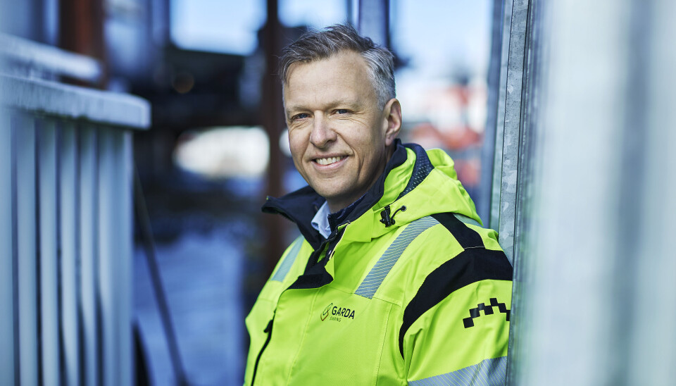 Jon Ola Stokke, konsernsjef i Garda Sikring.