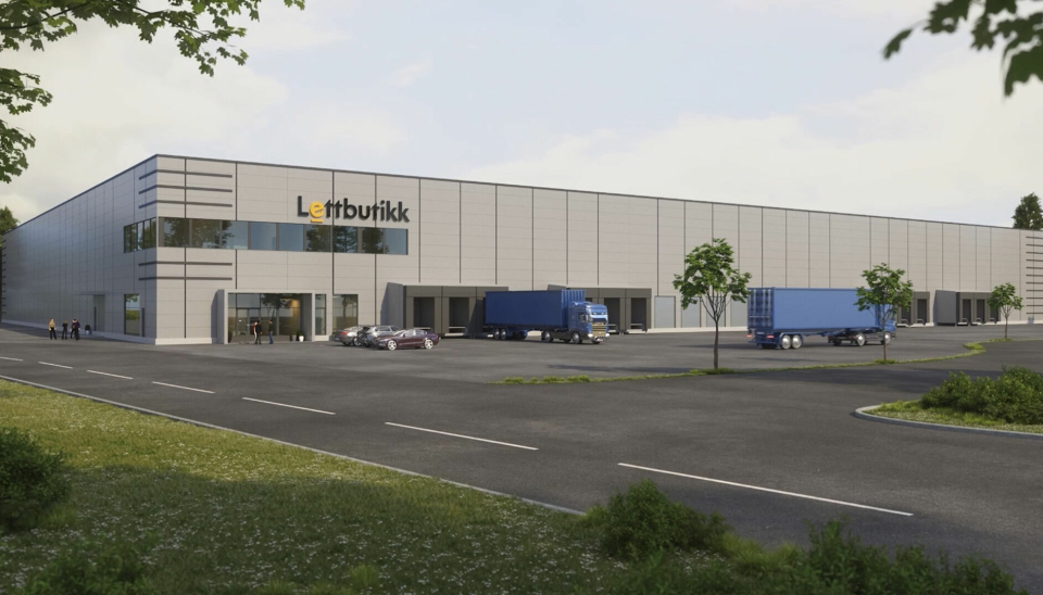 Lettbutikk AS blir første leietaker i det nye Bulk Park Enebakk.