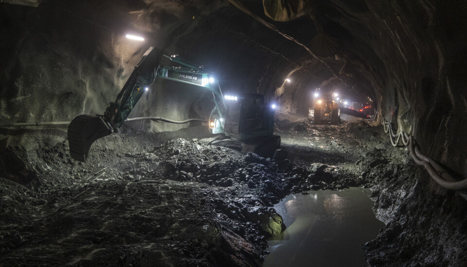 TUNNEL: Ventilasjon er en betydelig kostnad i tunnelprosjekter, og mye kan spares ved å regulere ventilasjonen etter behov. Illustransjonsfoto: Espen Braata