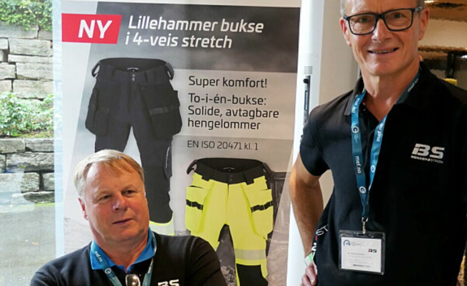 STORT SORTIMENT: Håkon Rudland (t.v.) og Per Magne Rundereim hos Bekken & Strøm. Foto: Bjørn E. Eriksen