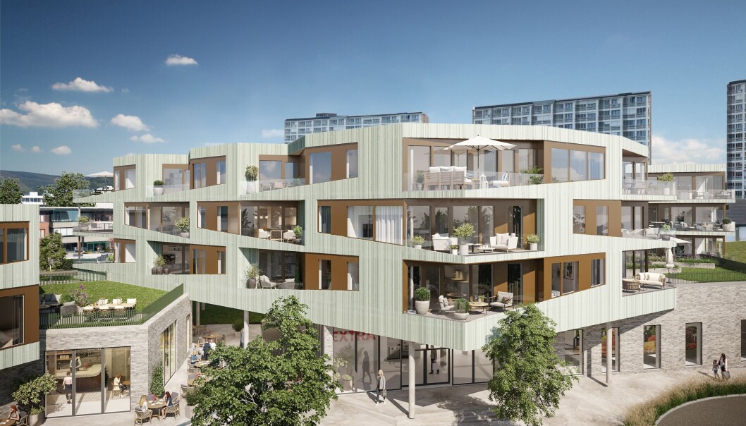 Madla Tress skal ha 39 leiligheter og næringslokaler, på Madla i Stavanger. Madla Tress skal ha 39 leiligheter og næringslokaler, på Madla i Stavanger.