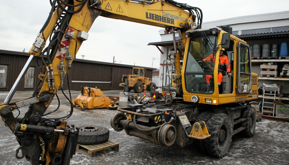 Illustrasjonsbilde. Baneservice ble skilt ut fra NSB på 90-tallet, og ble omdannet til statlig eid aksjeselskap i 2005. Selskapet er blant bedriftene som tilbyr vedlikeholdstjenester på jernbanenettet i Norge.