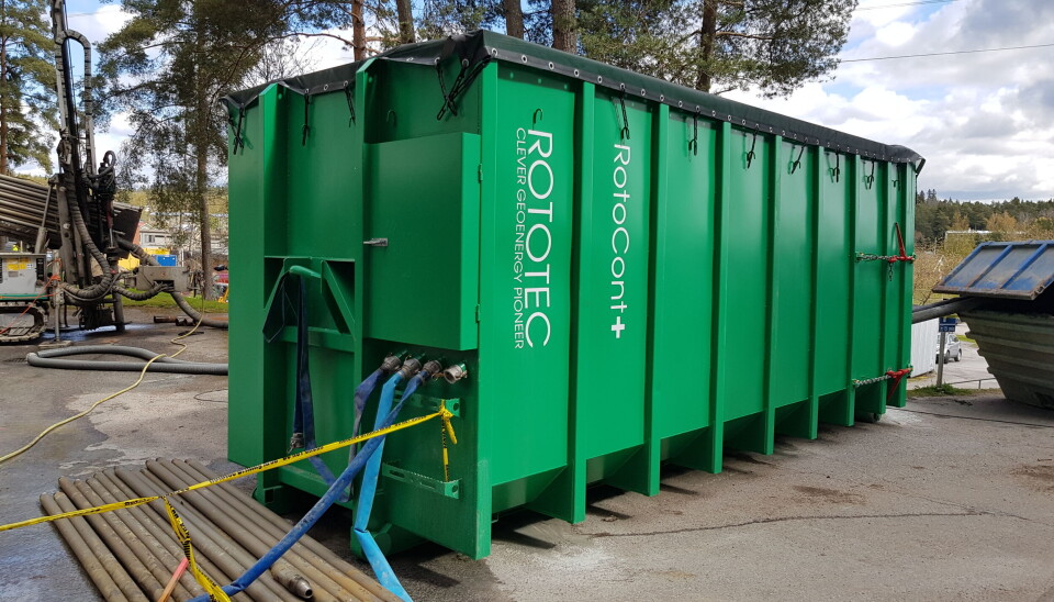 Lanserer nytt vannrensings-system for geoenergiboring