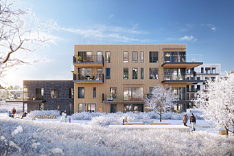 Bygger flere boliger for Obos i Tønsberg