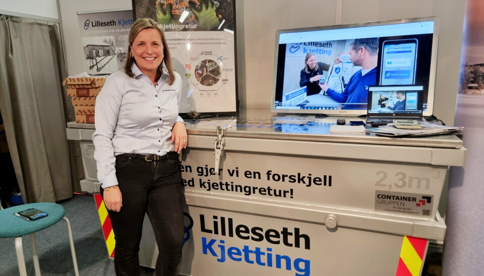 SATSER PÅ RETUR: Det gjenstår noen detaljer før ordningen er oppe og går for fullt, men etter planen skal du kunne levere fra deg gamle kjettinger allerede i årets brøytesesong, sier Stine Lilleseth.