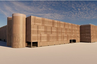 Veidekke skal bygge nytt P-hus på Stavanger lufthavn