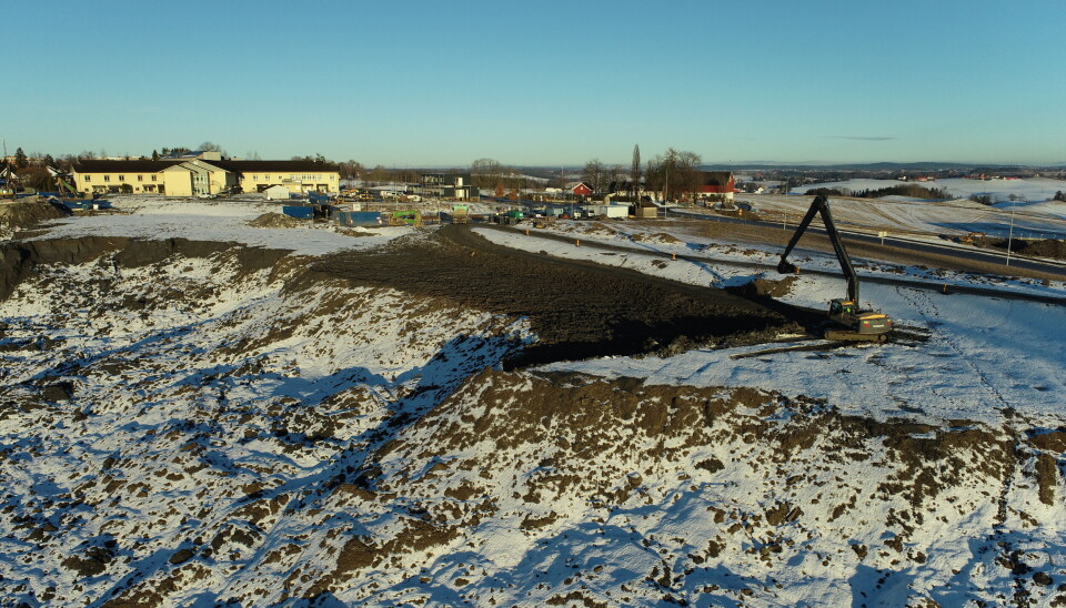 Sikringstiltak langs de bratte skredkantene nå i vinter. Sikringstiltak langs de bratte skredkantene nå i vinter.