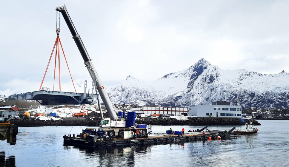 NYTT SELSKAP: TM Kran AS etableres av Taraldsvik Maskin AS og Crane Norway AS. Kranen på bildet tilhører Taraldsvik Maskin og er en gigant (400-tonner). Bildet er kun et illustrasjonsbilde til denne artikkelen.