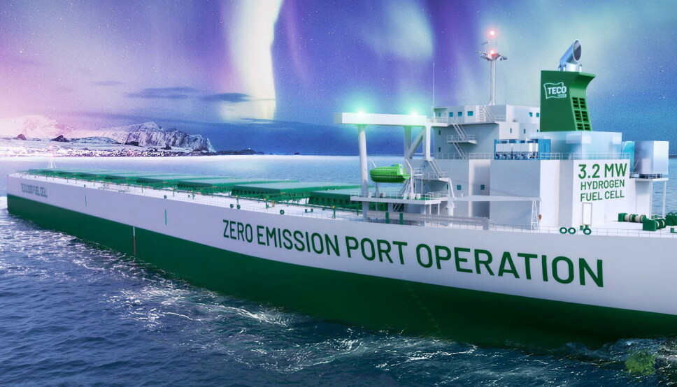 STØTTE: TECO 2030 har mottatt støtte fra Innovasjon Norge for utvikling av brenselceller. Illustrasjon: TECO 2030)