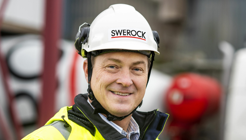 Mats Norberg, ny adm. direktør i Swerock Norden.