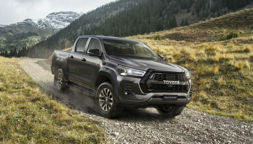 Nye Toyota Hilux GR Sport.