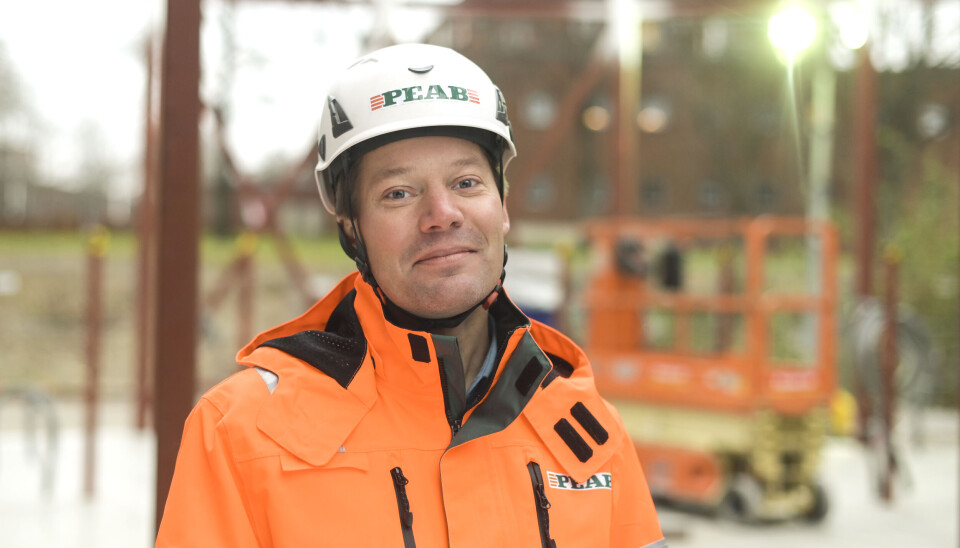 Peabs forsknings- og innovasjonssjef, Nils Rydén.