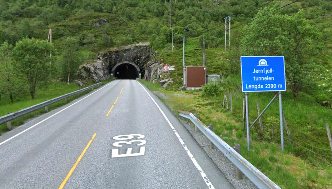 Jernfjelltunnelen er en ev de to tunnelene som skal oppgraderes.