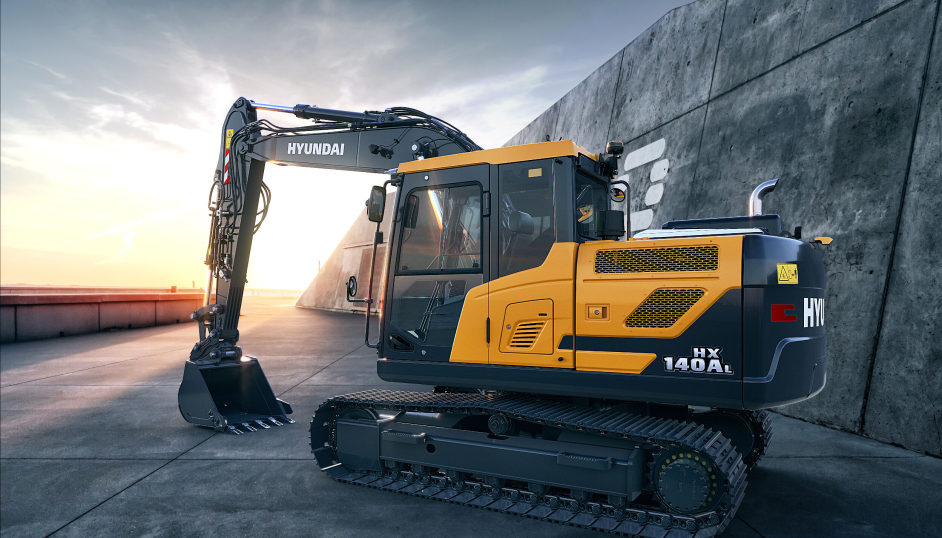 Nye Hyundai HX140A L