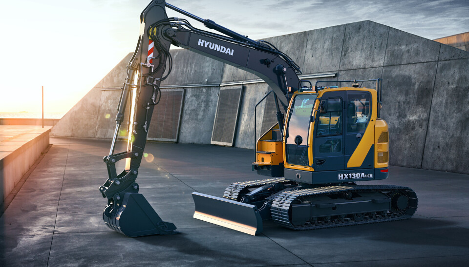 Nye Hyundai HX130A LCR