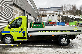 Nordic Crane kjøpte egen el-tankbil for biodiesel