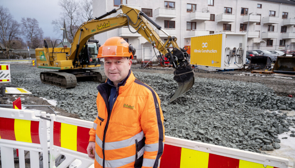 FREMTIDEN: Leif Søbstad er sikker på at de elektriske maskinene er en del av fremtidsløsningen for deres bedrift.