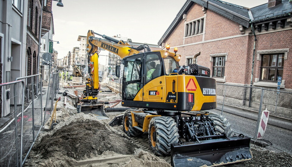 HYDREMA: Ny MX G-serie hjulgraver lansert i 2021.