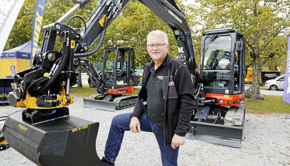 VINGE MASKIN: Johannes Vinge.