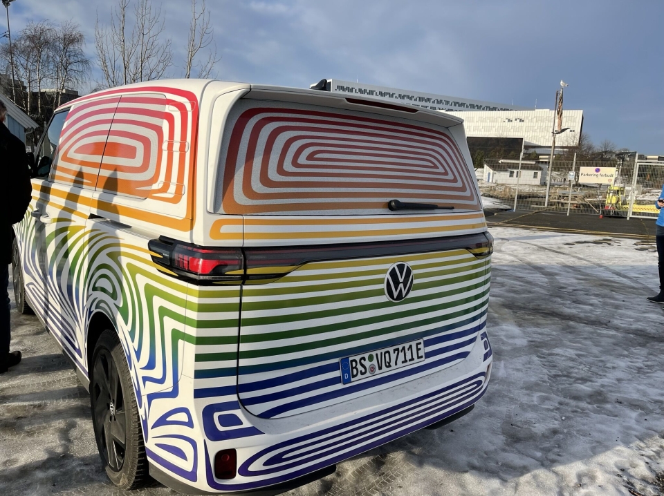VOLKSWAGEN: ID. BUZZ på Norgesbesøk.