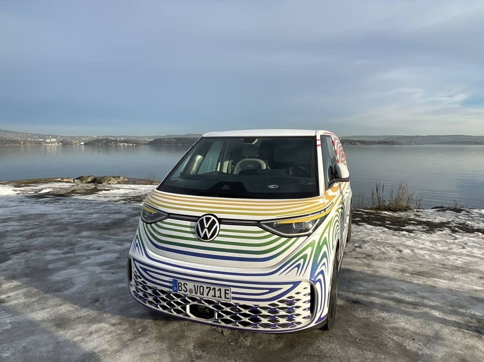 VOLKSWAGEN: ID. BUZZ på Norgesbesøk.